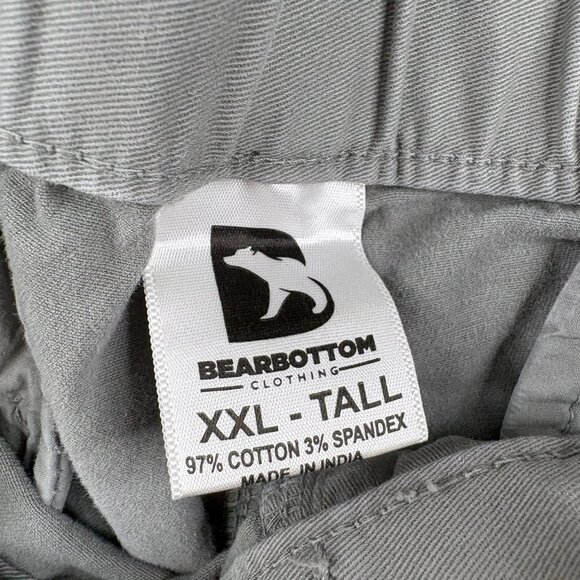 Bear Bottom Mens Flat Front Elastic Wasit Jogger Pants Size 2XL Tall Set Of 4 - Picture 8 of 16